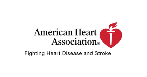 the logo of the American Heart Association