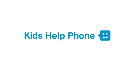 The logo of the Kids Help Phone